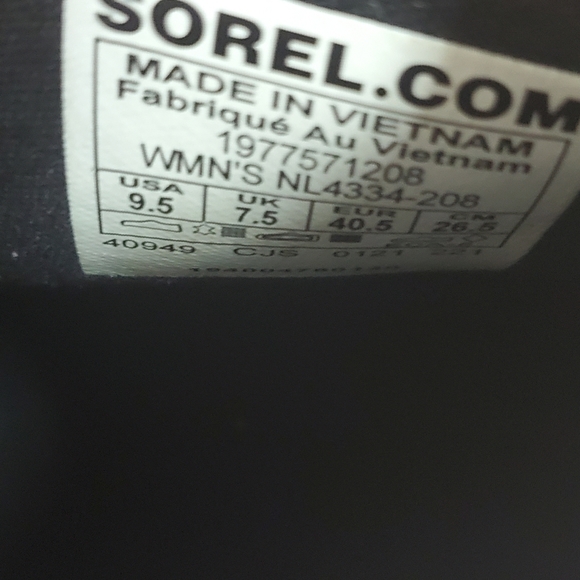 New Sorel Emelie II Chelsea Ankle Boots - Picture 10 of 10